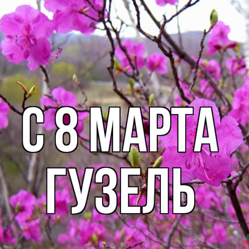 Картинка C 8 МАРТА, Гузель