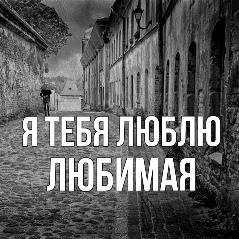 Картинка Я тебя люблю, Любимая