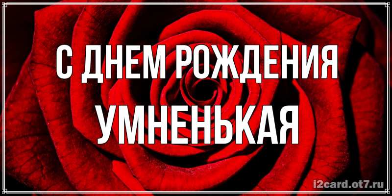 Картинка С днем рождения, Умненькая