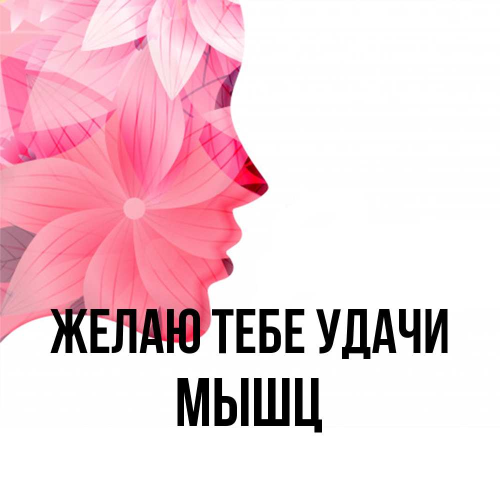 Открытка на каждый день с именем, Мышц Желаю тебе удачи на удачу Прикольная открытка с пожеланием онлайн скачать бесплатно 