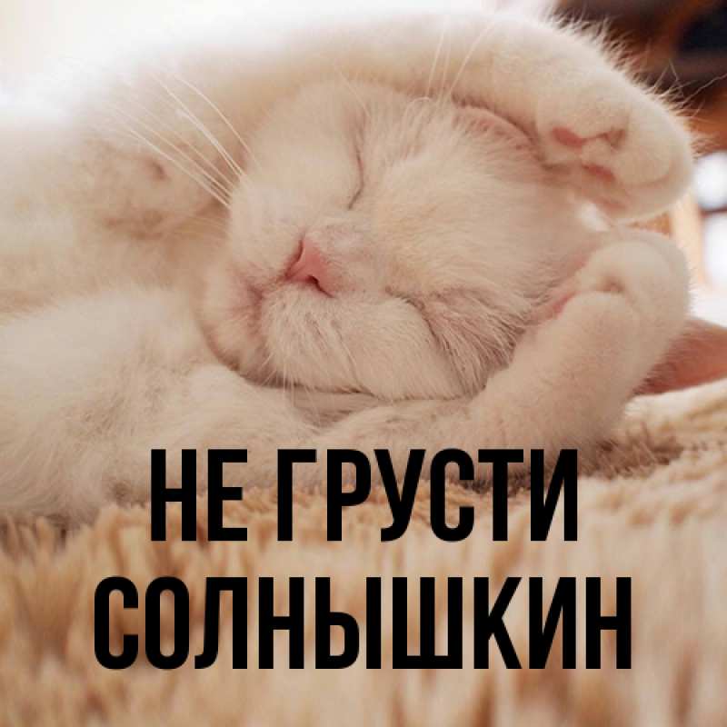 Картинка Не грусти, Солнышкин