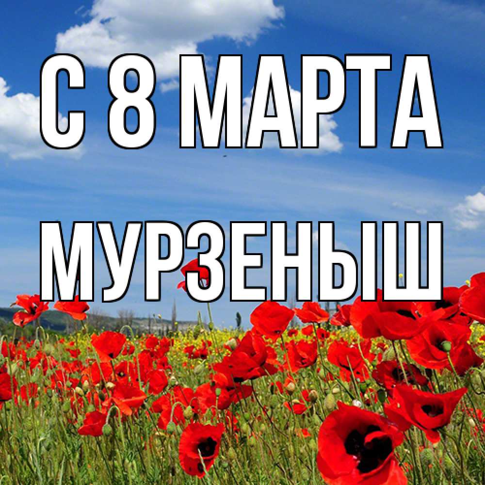 Открытка на каждый день с именем, мурзеныш C 8 МАРТА международный женский день 1 Прикольная открытка с пожеланием онлайн скачать бесплатно 