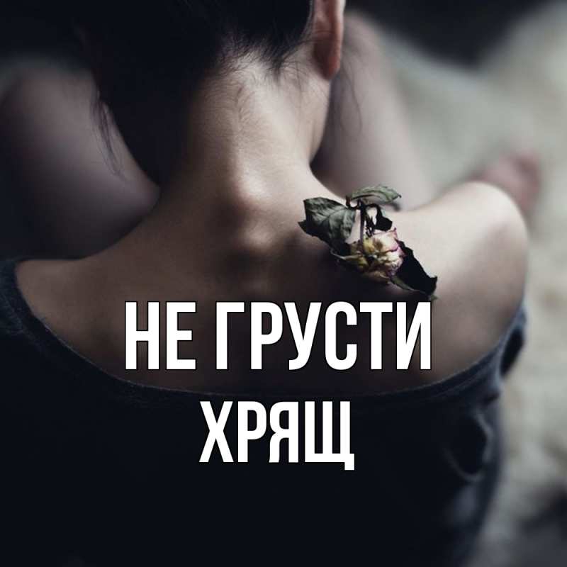 Картинка Не грусти, Хрящ